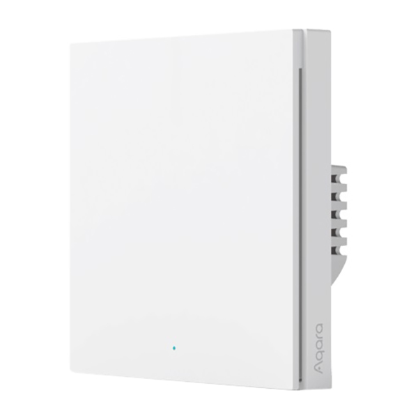 Выключатель Aqara Smart Wall Switch H1 WS-EUK01 умный настенный выключатель xiaomi mijia smart wall switch single open одноклавишный белый