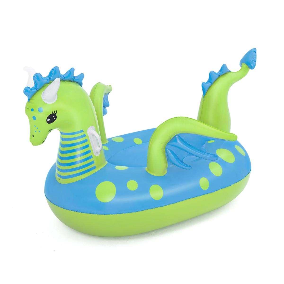 Дракон надувной Bestway для катания на воде 1,34x1,42 м игрушка intex 58535 для катания по воде дельфинчик