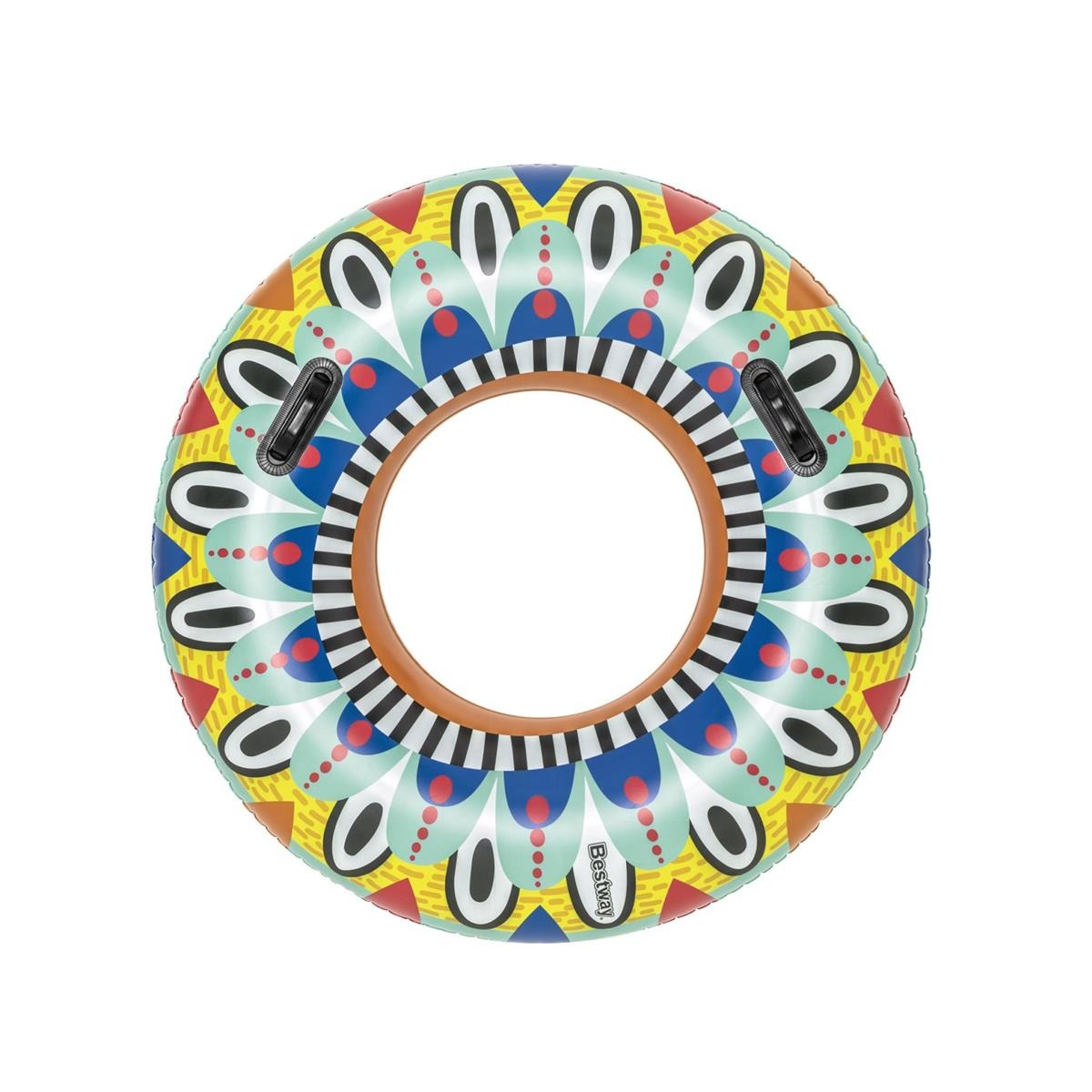 Круг для плавания Bestway Фиеста 1,07 м, цвет мультиколор - фото 1