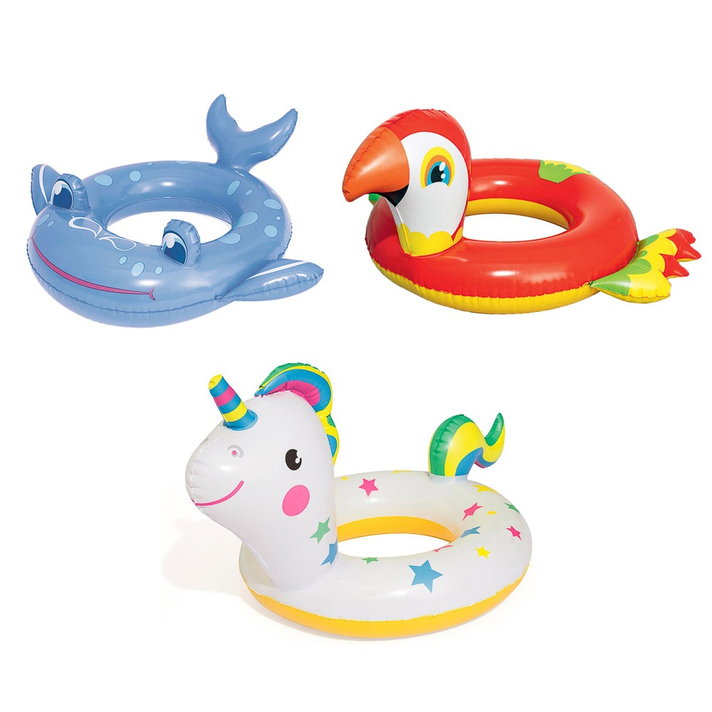 Круг для плавания Bestway Веселые звери в ассортименте круг детский на шею для купания