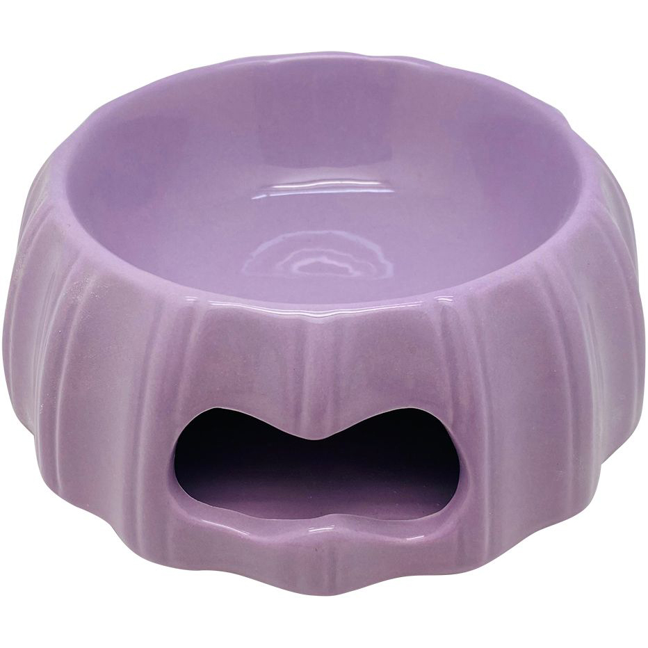 Миска для животных Foxie Violet фиолетовая 17х6,5 см 300 мл