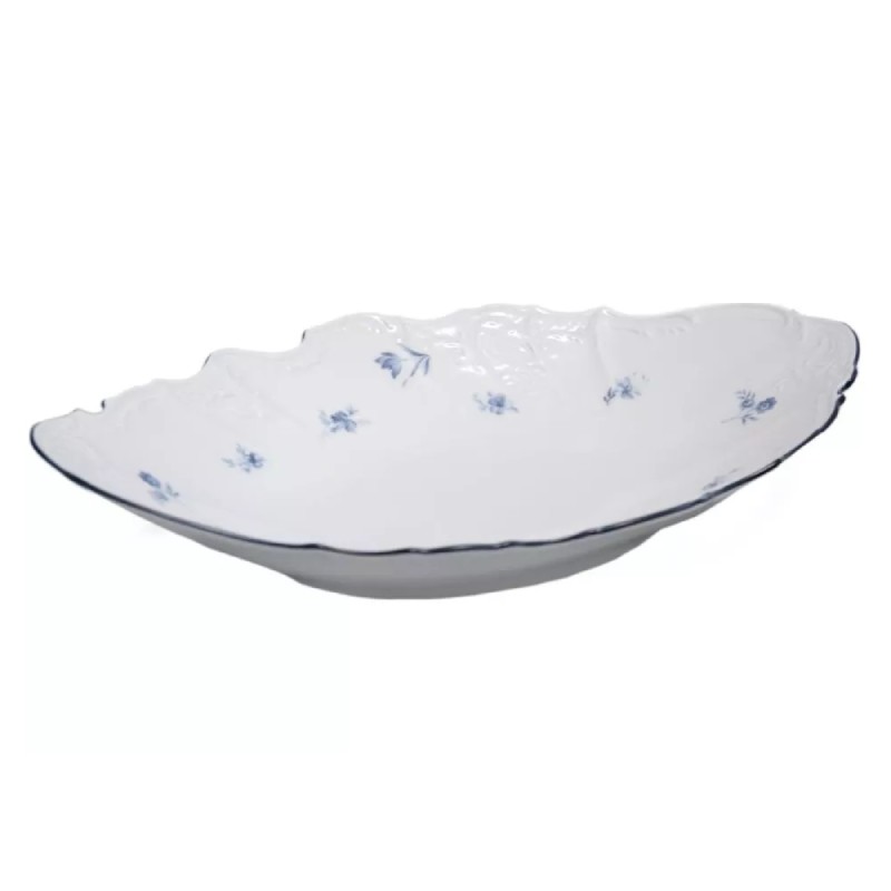 Блюдо для хлеба Thun 1794 Bernadotte Синие мелкие цветы 34 см