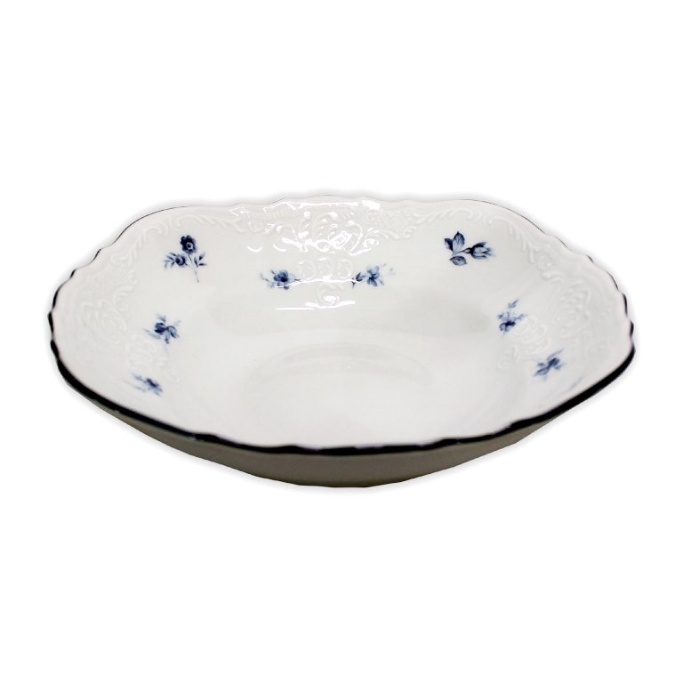Салатник круглый Thun 1794 Bernadotte Синие мелкие цветы 13 см тарелка десертная thun 1794 bernadotte синие мелкие ы 19 см