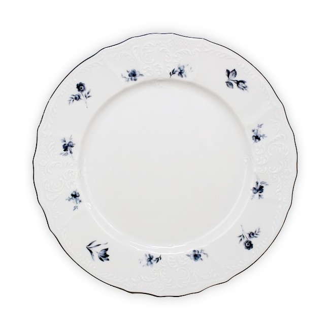 Тарелка десертная Thun 1794 Bernadotte Синие мелкие цветы 19 см чашка с блюдцем thun 1794 jonas синие мелкие ы