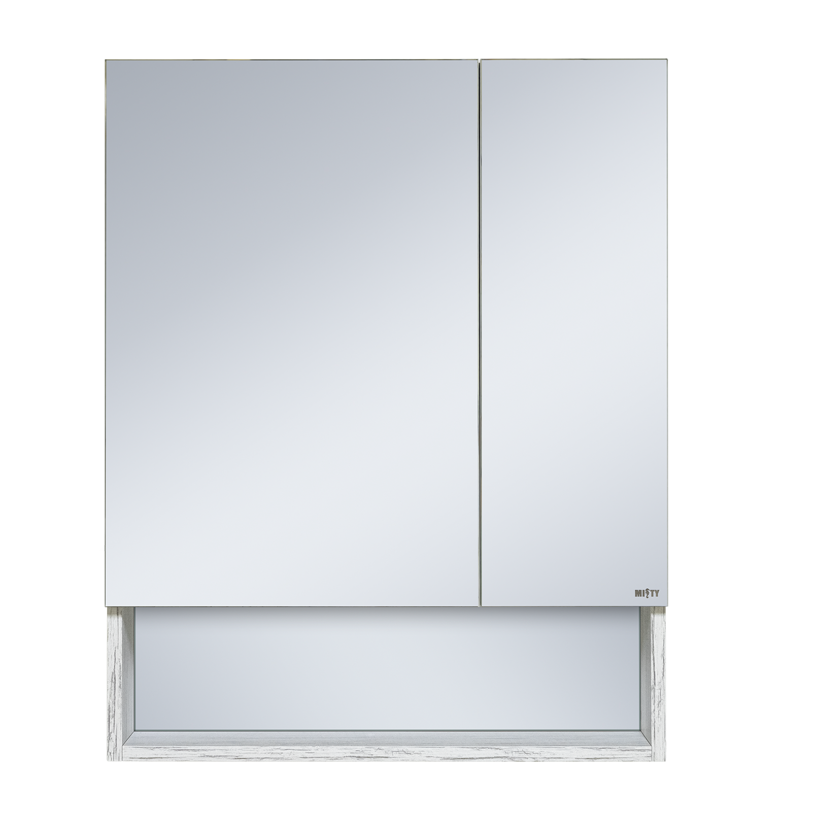Зеркало-шкаф Мисти Кама 75 с полочкой зеркало 8 мм с полочкой мисти джулия 65