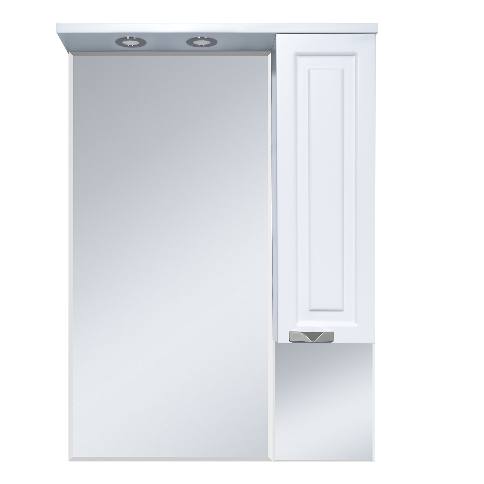 Зеркало-шкаф Мисти Терра 70 белый правый терра лофт сб 2962 шкаф 2 х дверный