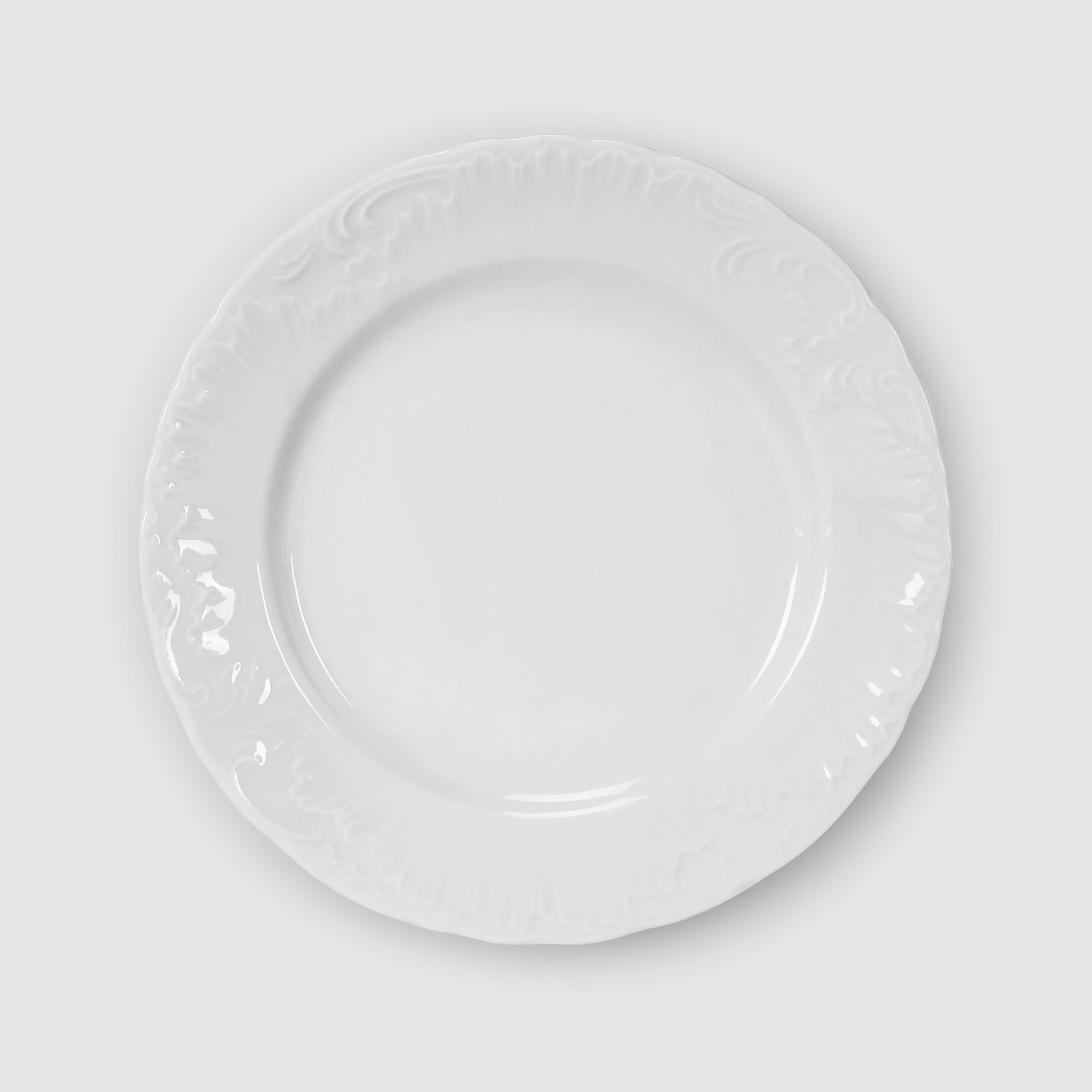 Тарелка десертная Cmielow Rococo 17 см, цвет белый - фото 2