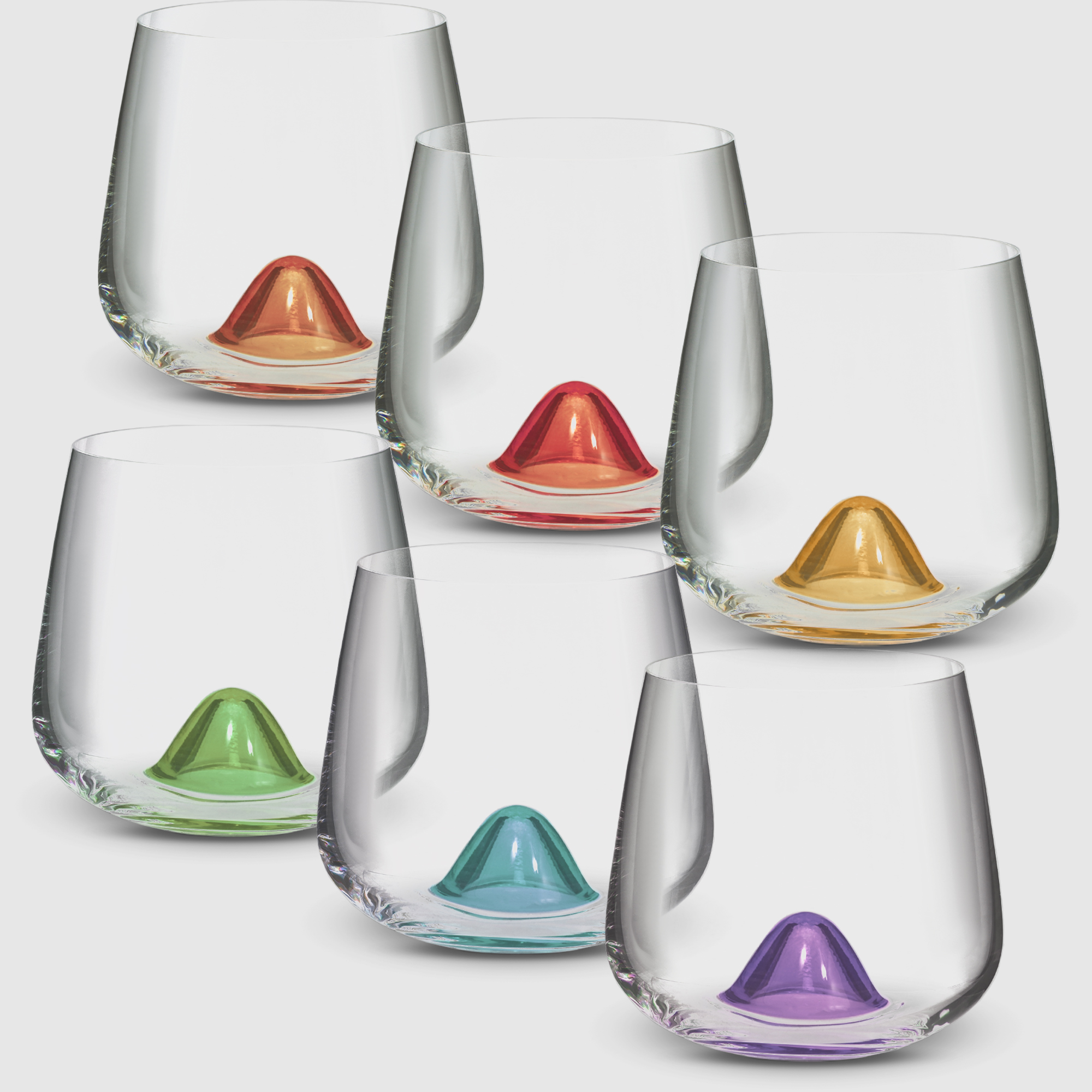 Набор бокалов для бренди Bohemia Crystall Айлэндс 310мл 6шт стакан для чая армуду bohemia crystall 500pk 120 мл 6 шт