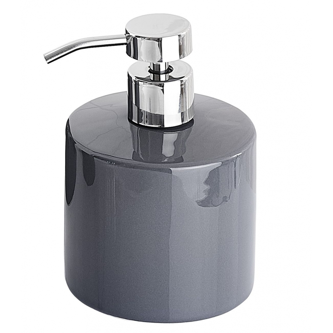 Дозатор для мыла Ridder Hannah серый 9х13 см дозатор для жидкого мыла ridder stone серый 8 5х7 3х19 8 см