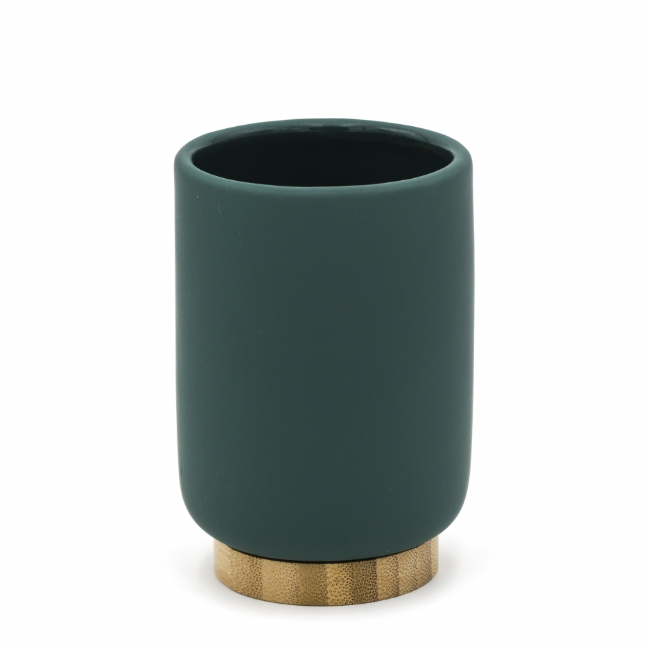 Стакан Ridder Fancy зелёный 6,8х10 см стакан для пишущих принадлежностей квадратный металлическая сетка зелёный