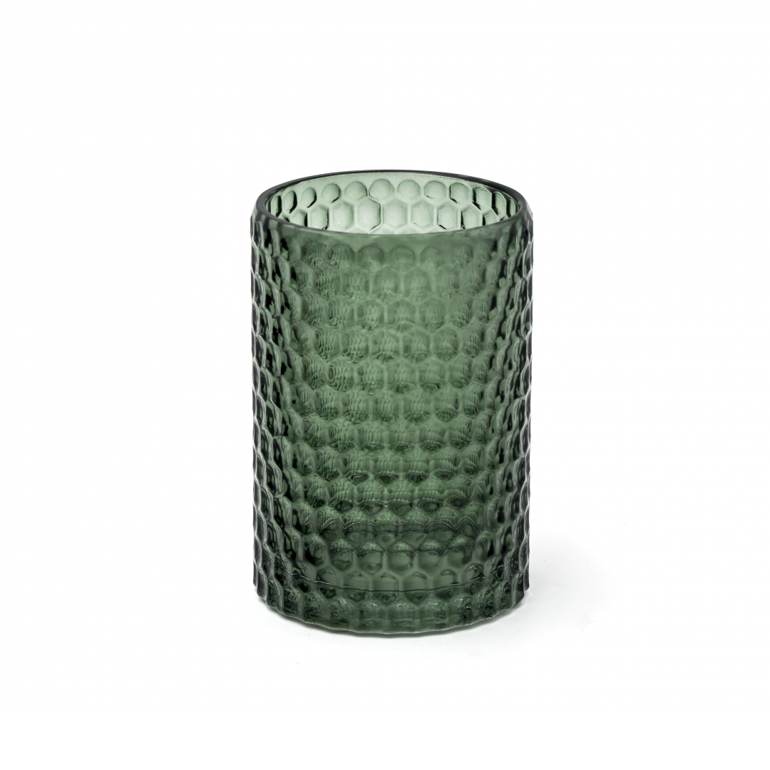 Стакан Ridder Sherine зелёный 7,3х10,3 см стакан для пишущих принадлежностей квадратный металлическая сетка зелёный