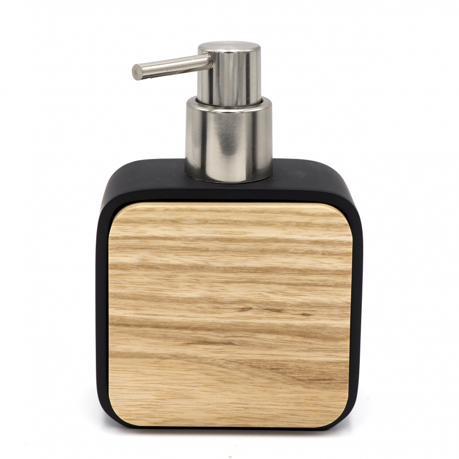Дозатор для жидкого мыла Ridder Amara чёрный с бежевым 10х5х14,5 см набор маникюрный 6 предметов в футляре чёрный