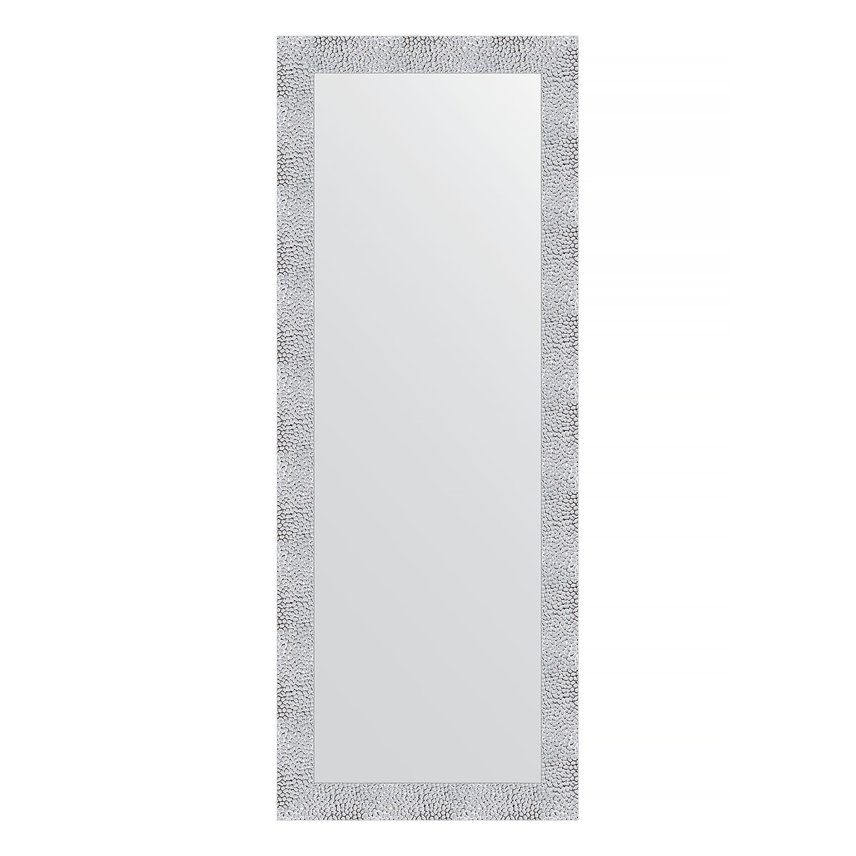 Зеркало в багетной раме Evoform чеканка белая 70 мм 56x146 см зеркало 51х141 см чеканка белая evoform definite by 3098