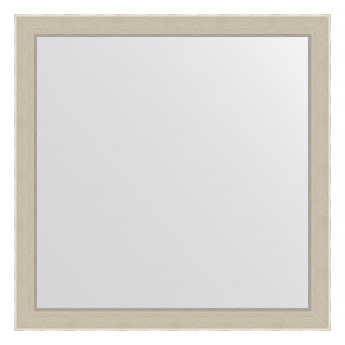 Зеркало в багетной раме Evoform травленое серебро 52 мм 73x73 см flesi led fl snowflake 2 73x73 240v ww