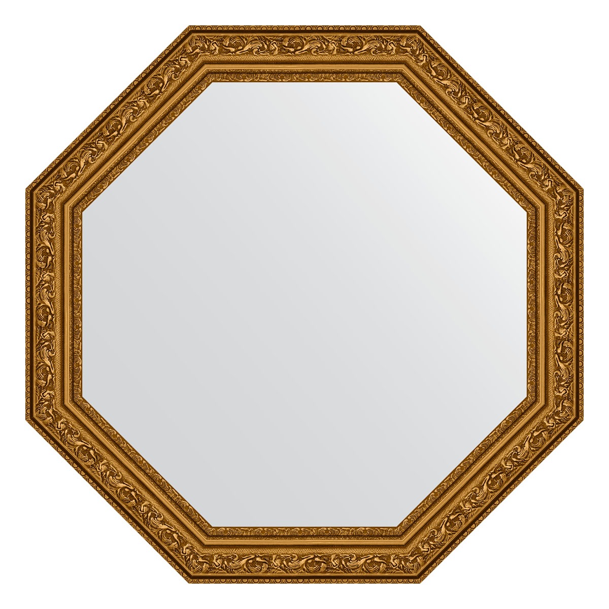 Зеркало в багетной раме Evoform виньетка состаренное золото 56 мм 55x55 см зеркало в багетной раме evoform виньетка состаренное серебро 56 мм 54х74 см