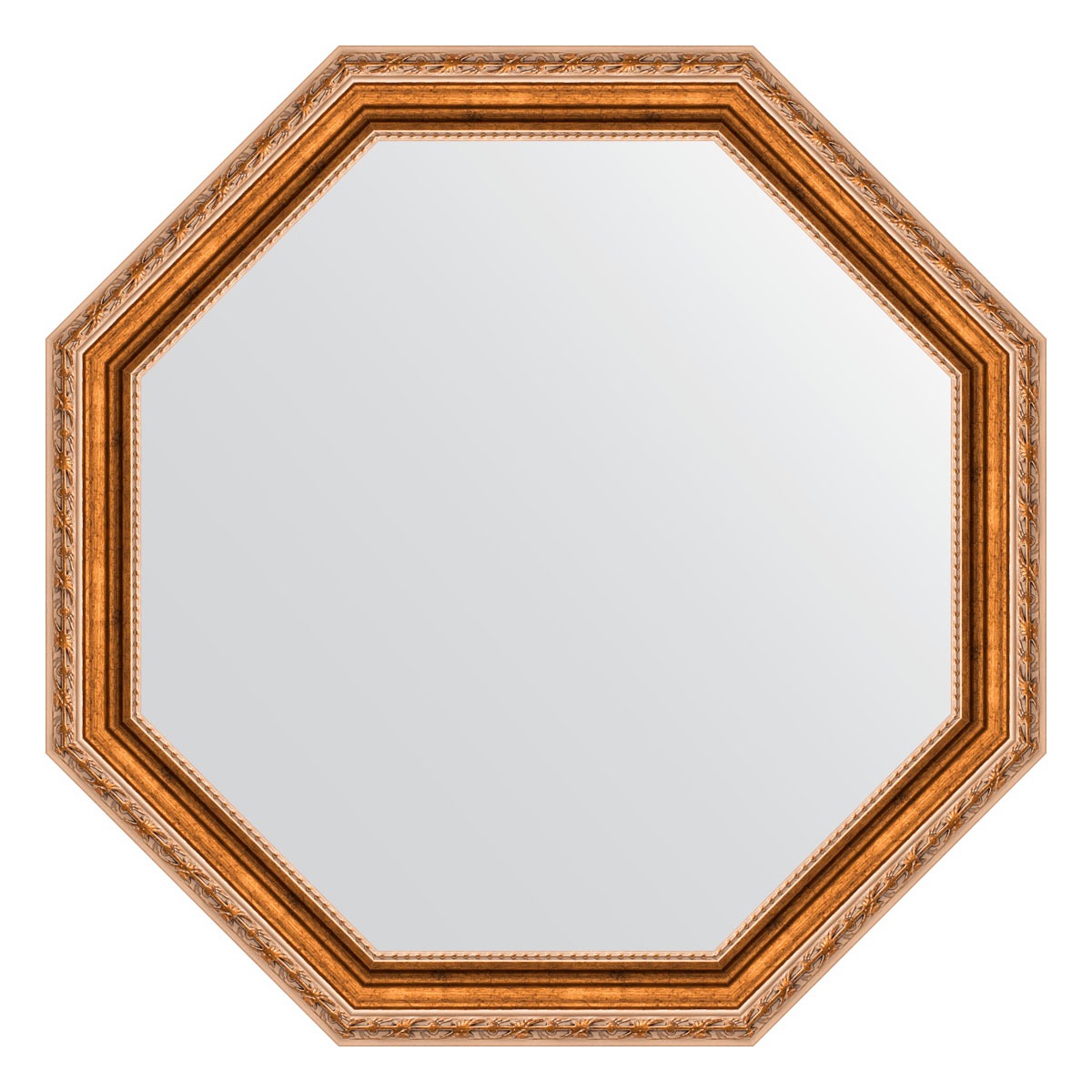 Зеркало в багетной раме Evoform версаль бронза 64 мм 67x67 см