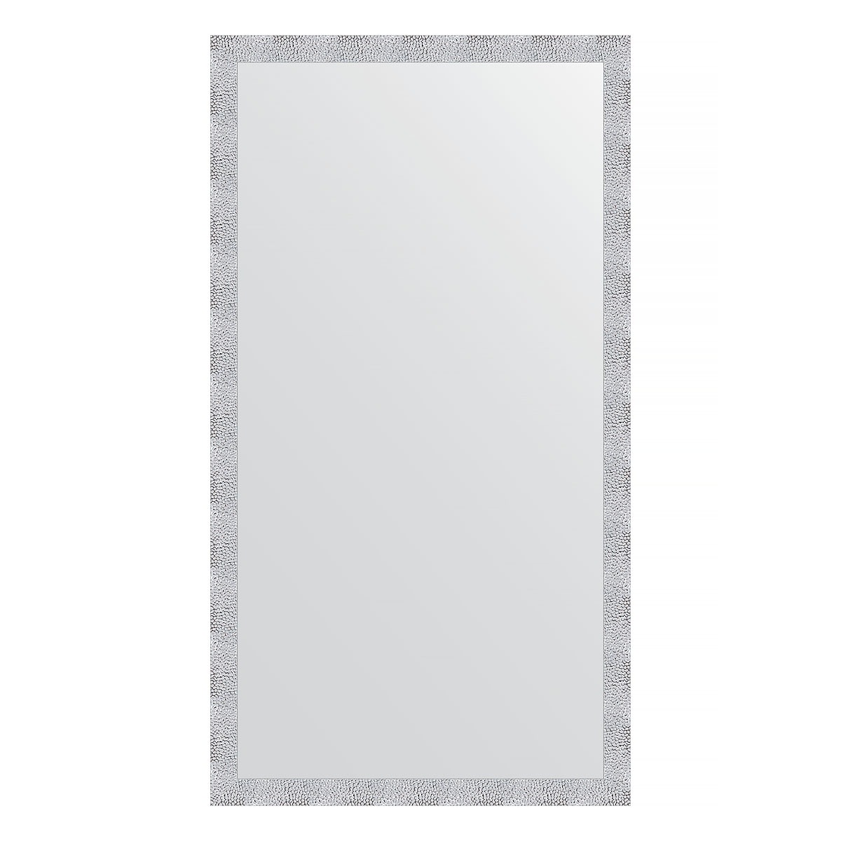 Зеркало напольное в багетной раме Evoform чеканка белая 70 мм 108x197 см 23989
