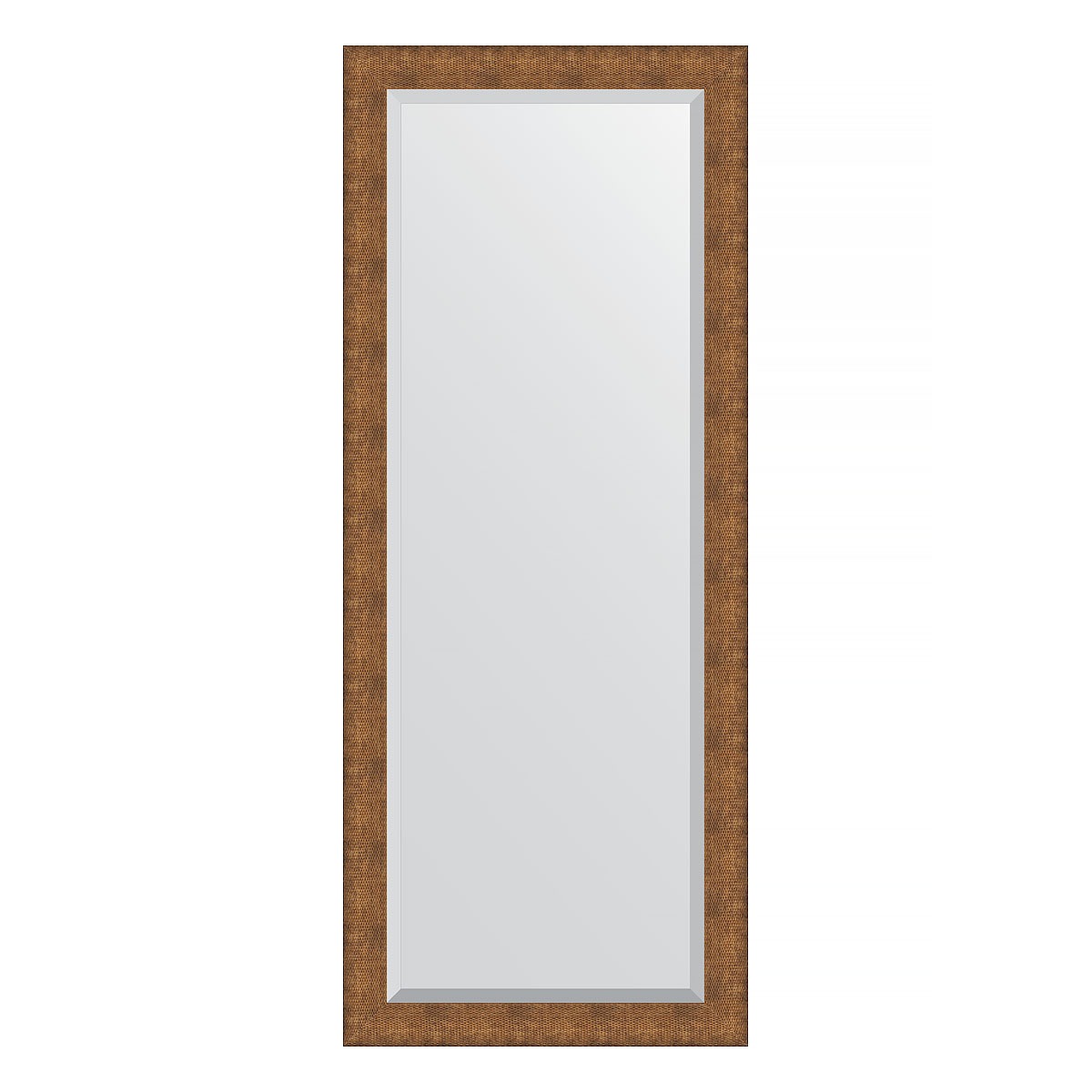 Зеркало напольное с фацетом  в багетной раме Evoform медная кольчуга 88 мм 82x202 см