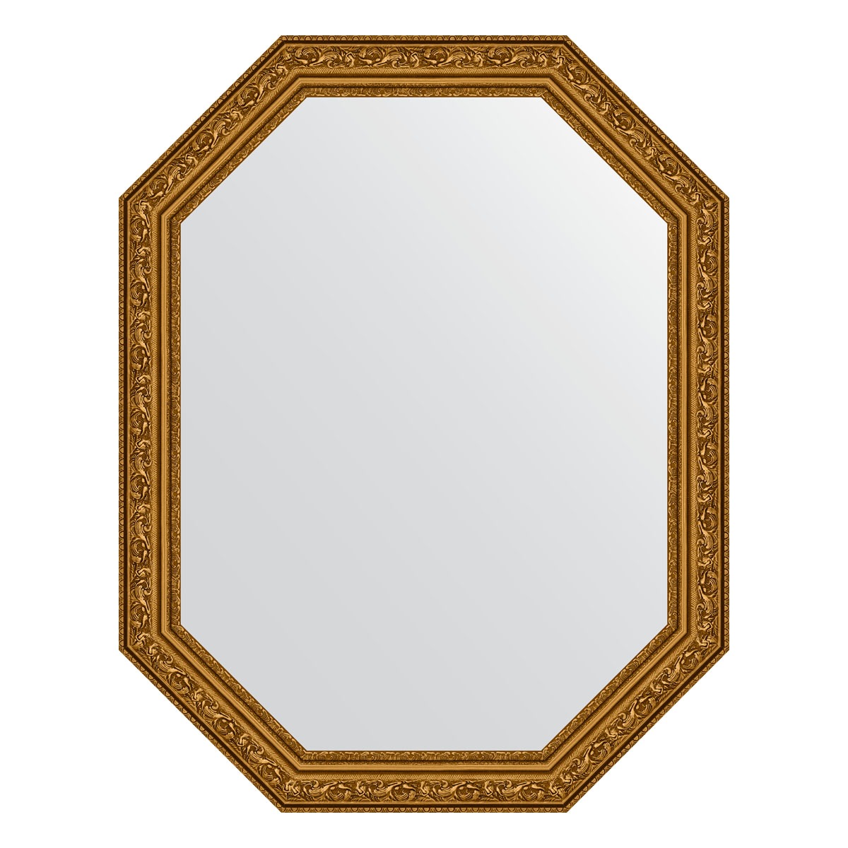 Зеркало в багетной раме Evoform виньетка состаренное золото 56 мм 55x70 см зеркало в багетной раме evoform виньетка состаренное серебро 56 мм 54х74 см