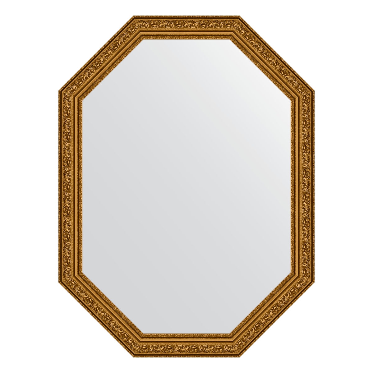 Зеркало в багетной раме Evoform виньетка состаренное золото 56 мм 60x80 см зеркало в багетной раме evoform виньетка состаренное серебро 56 мм 54х74 см