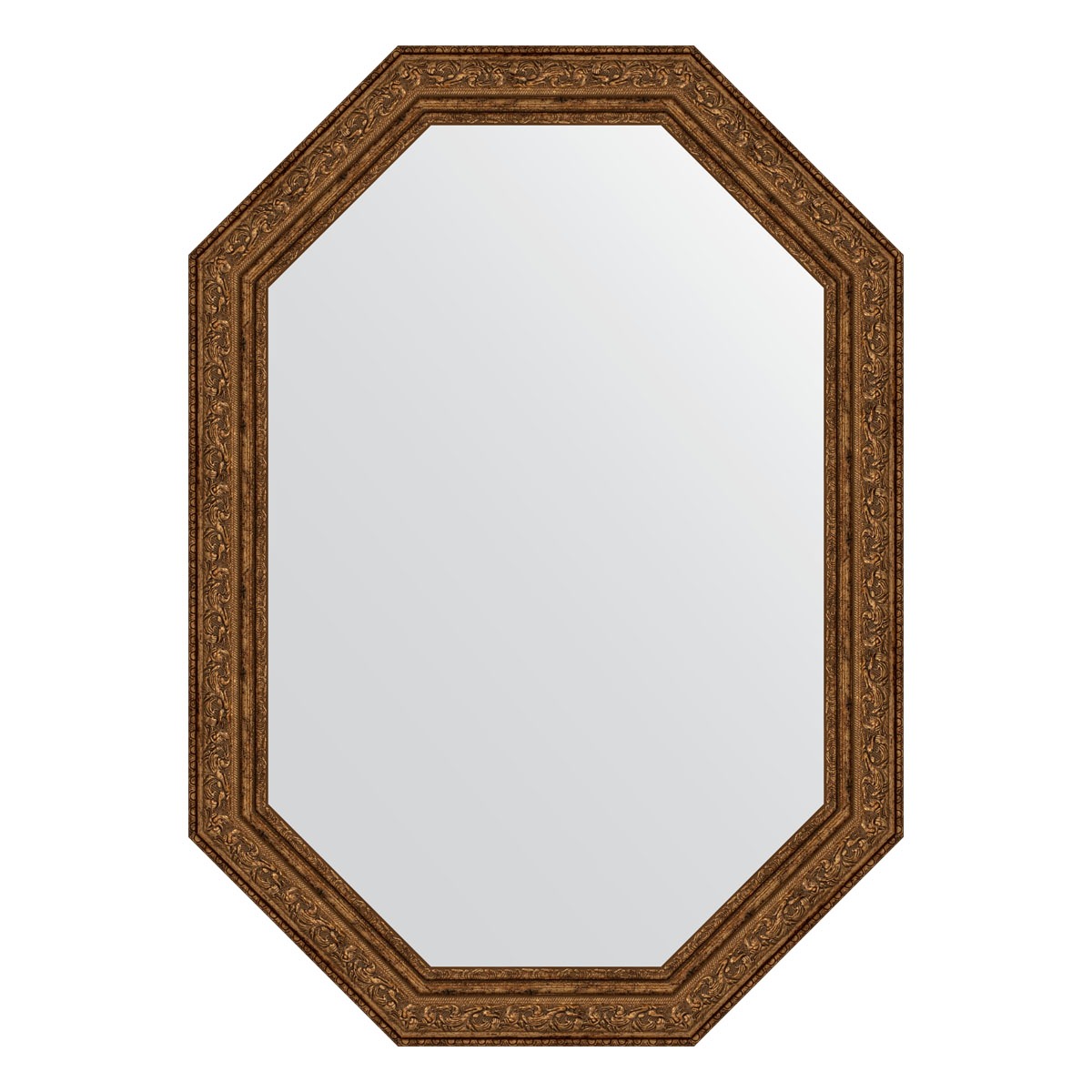 Зеркало в багетной раме Evoform виньетка состаренная бронза 56 мм 50x70 см