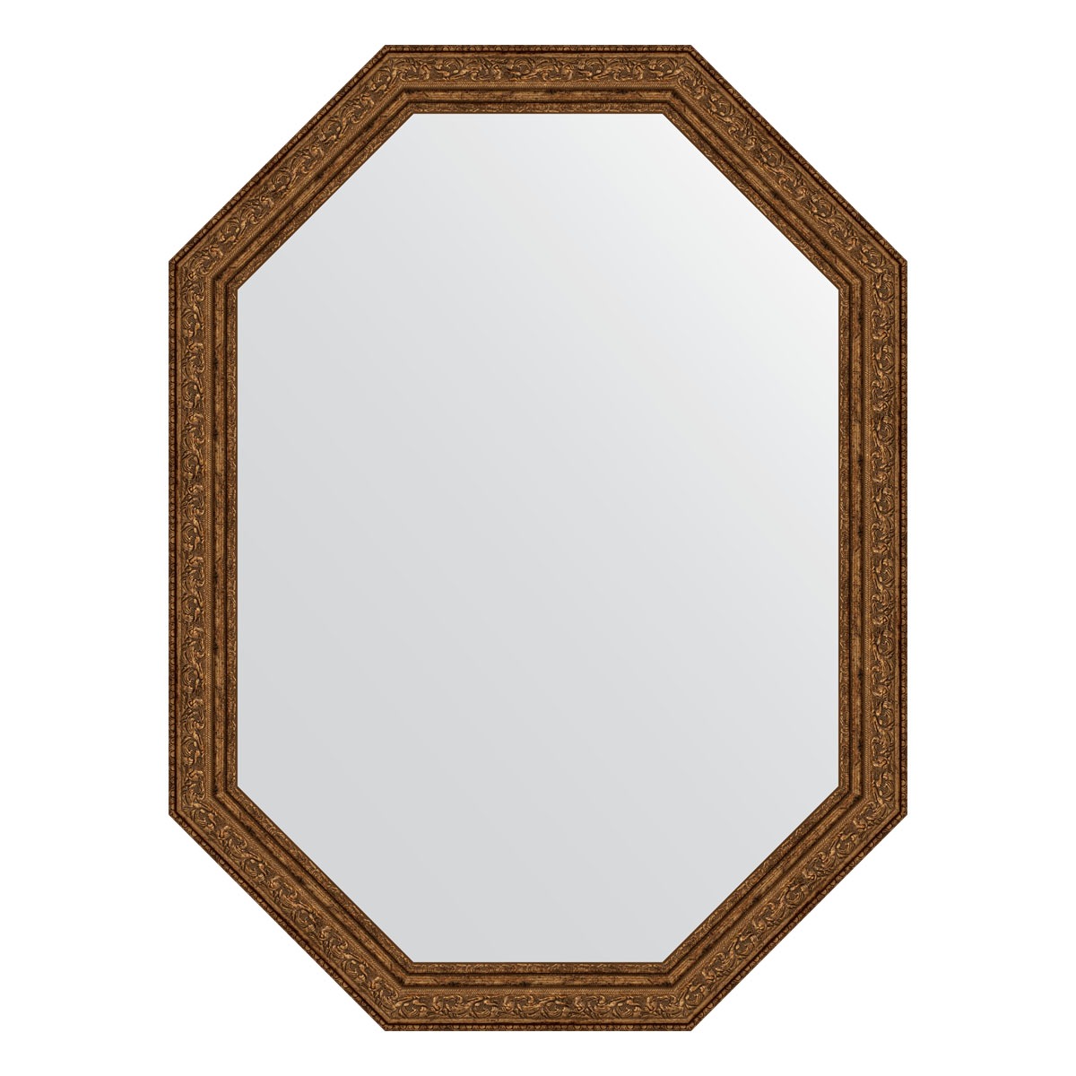 Зеркало в багетной раме Evoform виньетка состаренная бронза 56 мм 60x80 см