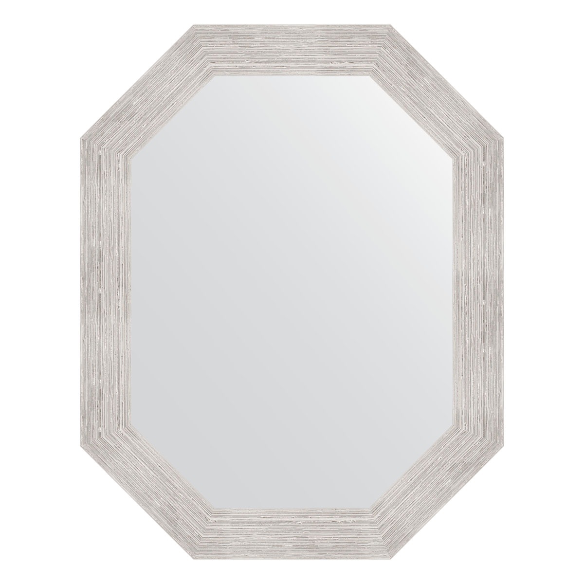 Зеркало в багетной раме Evoform серебряный дождь 70 мм 57x72 см зеркало в багетной раме evoform чеканка белая 70 мм 57x72 см