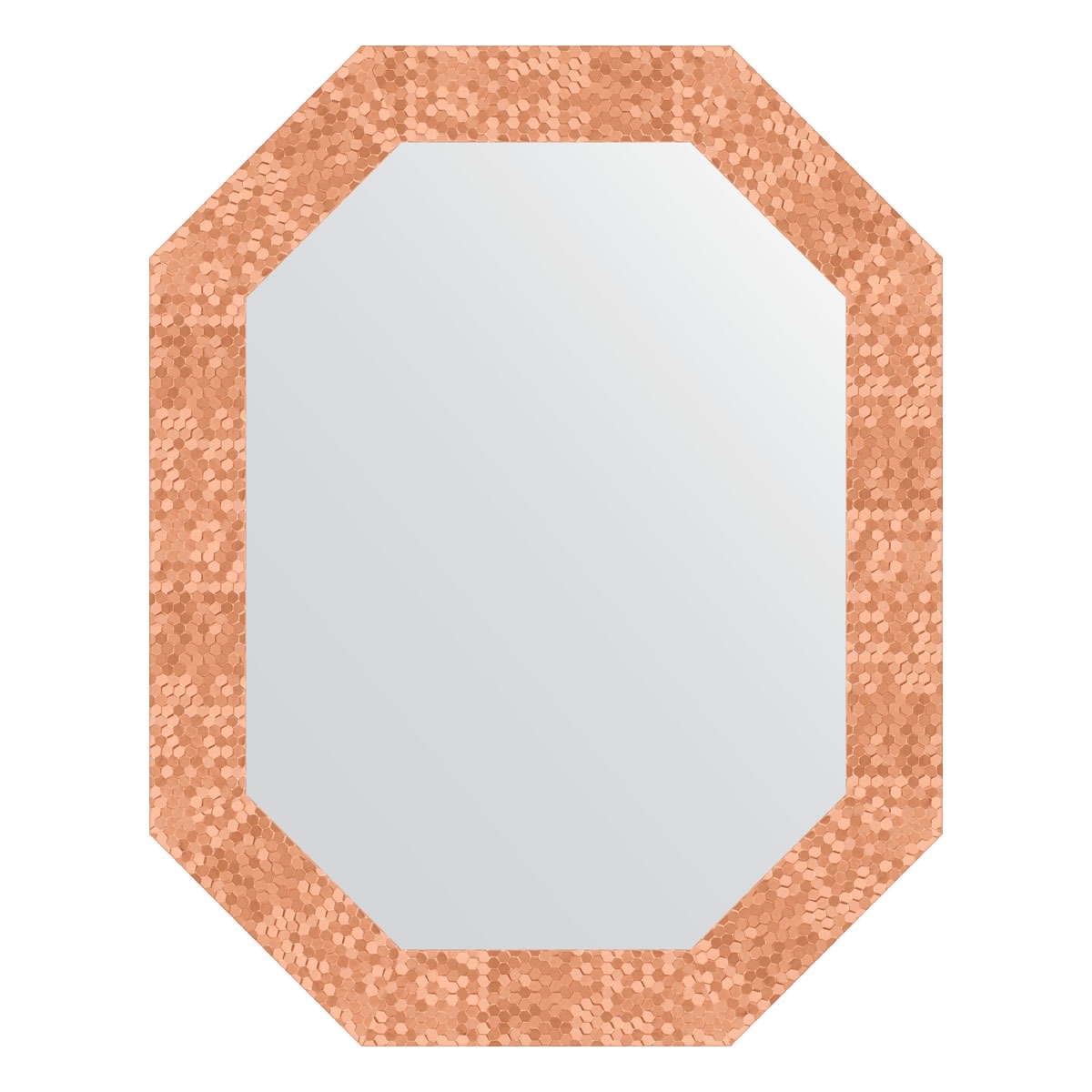 Зеркало в багетной раме Evoform соты медь 70 мм 57x72 см зеркало в багетной раме мозаика античная медь 70 мм 57x72 см