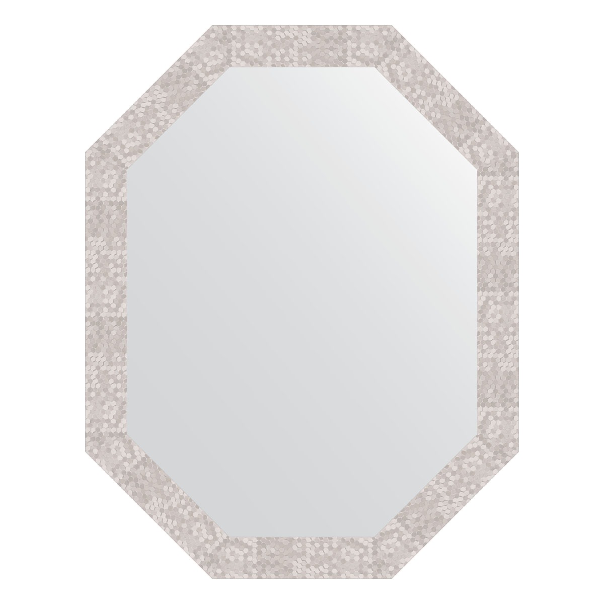 Зеркало в багетной раме Evoform соты алюминий 70 мм 72x92 см