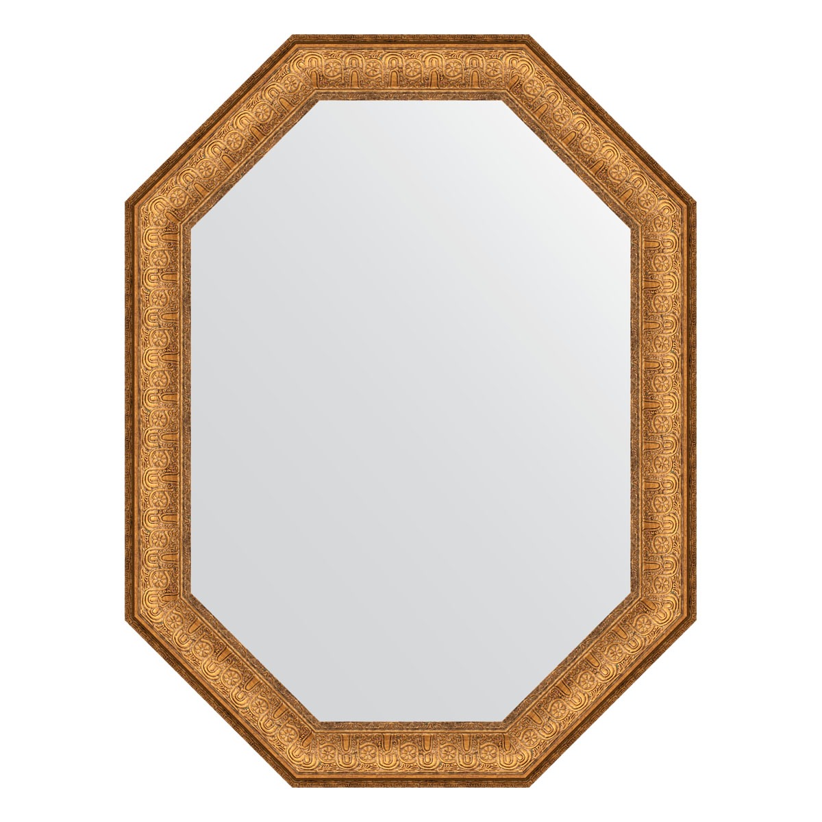 Зеркало в багетной раме Evoform медный эльдорадо 73 мм 58x73 см зеркало с гравировкой в багетной раме evoform медный эльдорадо 73 мм 74x101 см