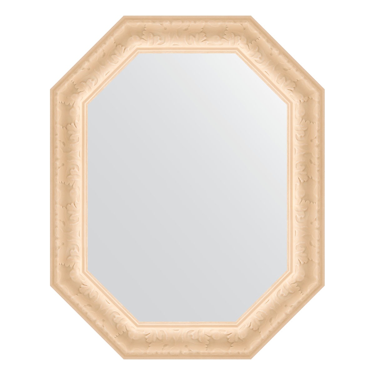 Зеркало в багетной раме Evoform старый гипс 82 мм 60x75 см
