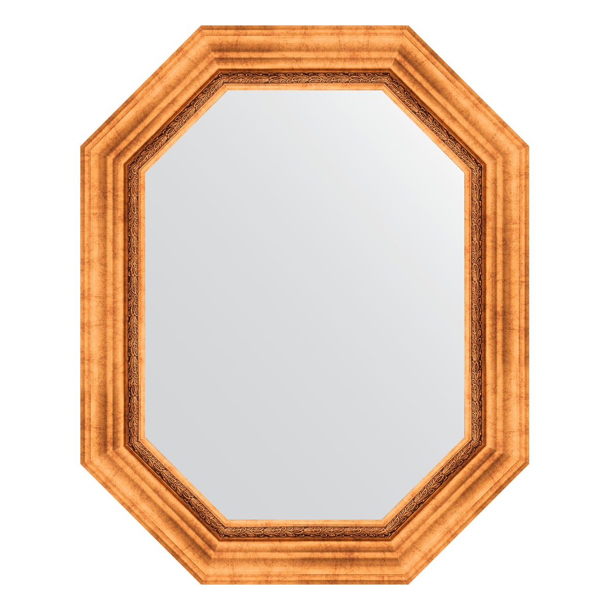 Зеркало в багетной раме Evoform римское золото 88 мм 61x76 см