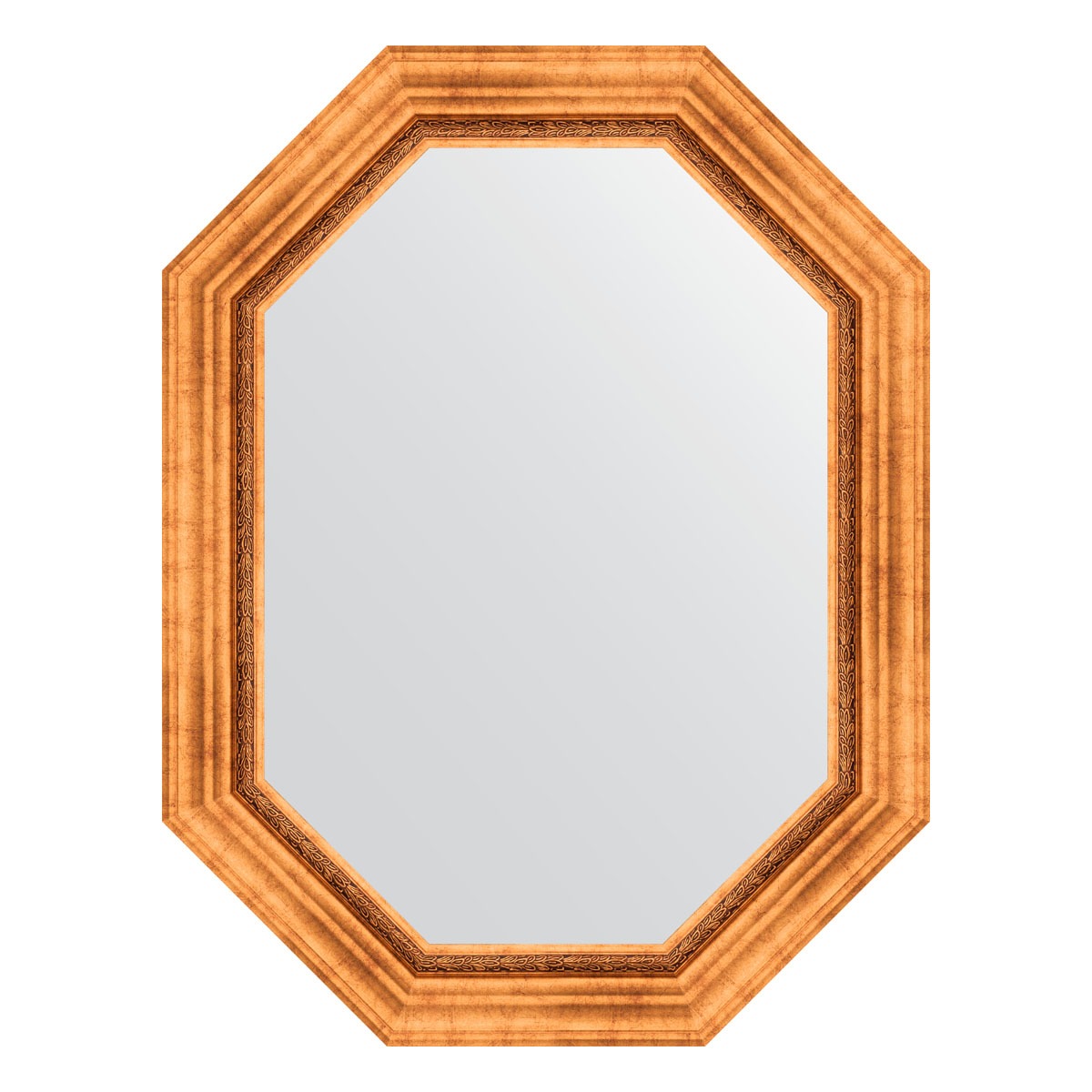 Зеркало в багетной раме Evoform римское золото 88 мм 66x86 см зеркало в багетной раме evoform хамелеон 88 мм 66x86 см