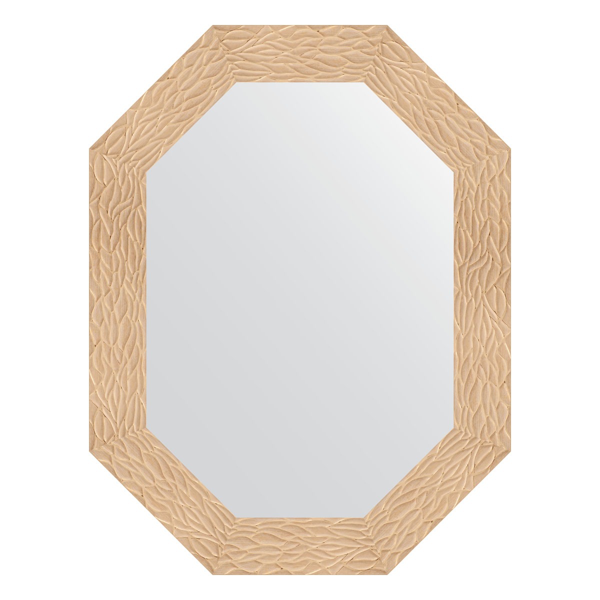 Зеркало в багетной раме Evoform золотые дюны 90 мм 66x86 см