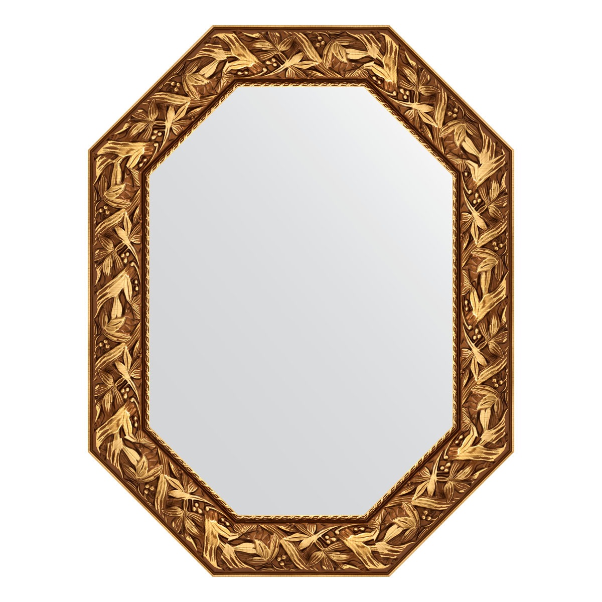 Зеркало в багетной раме Evoform византия золото 99 мм 68x88 см