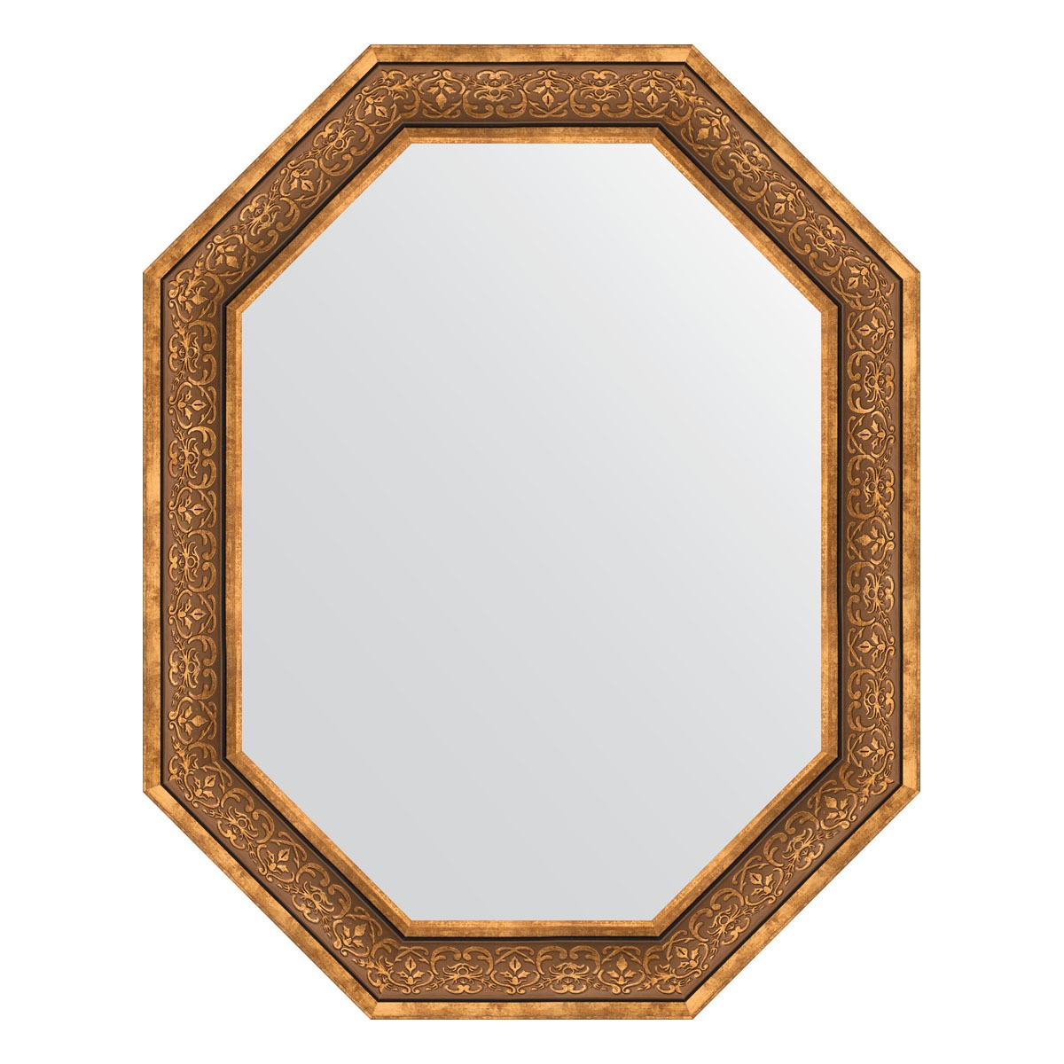 Зеркало в багетной раме Evoform вензель бронзовый 101 мм 79x99 см зеркало 79х109 см вензель бронзовый evoform exclusive by 3474