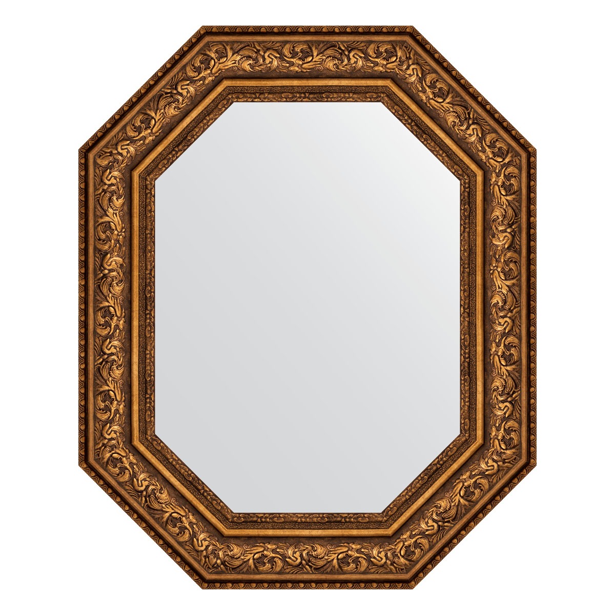Зеркало в багетной раме Evoform виньетка состаренная бронза 109 мм 65x80 см