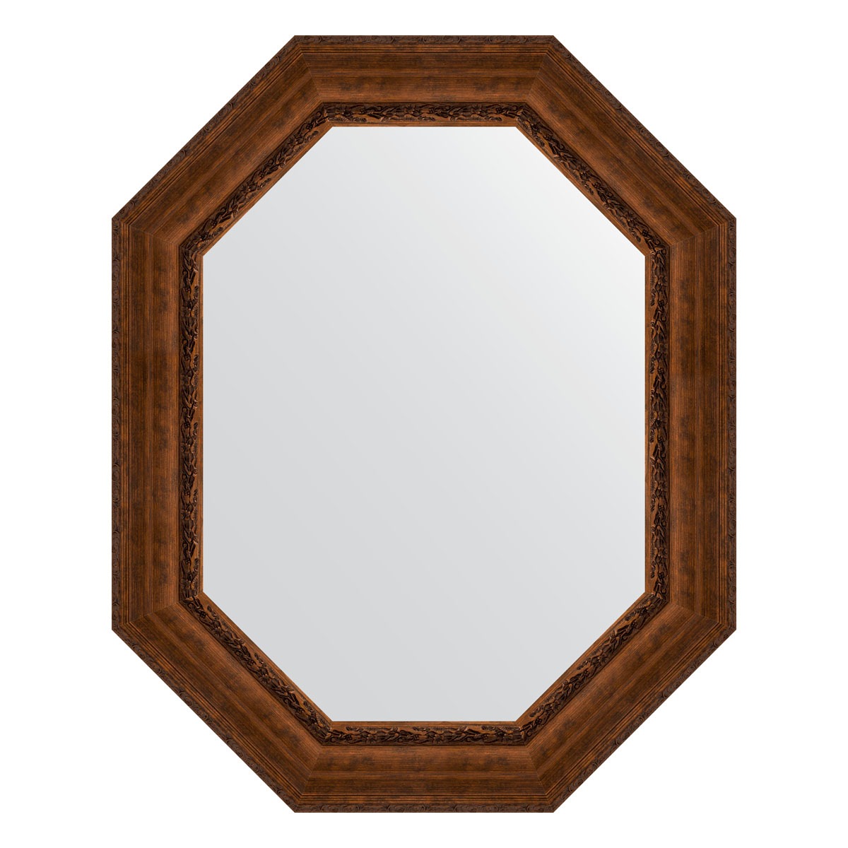 Зеркало в багетной раме Evoform состаренная бронза с орнаментом 120 мм 82x102 см