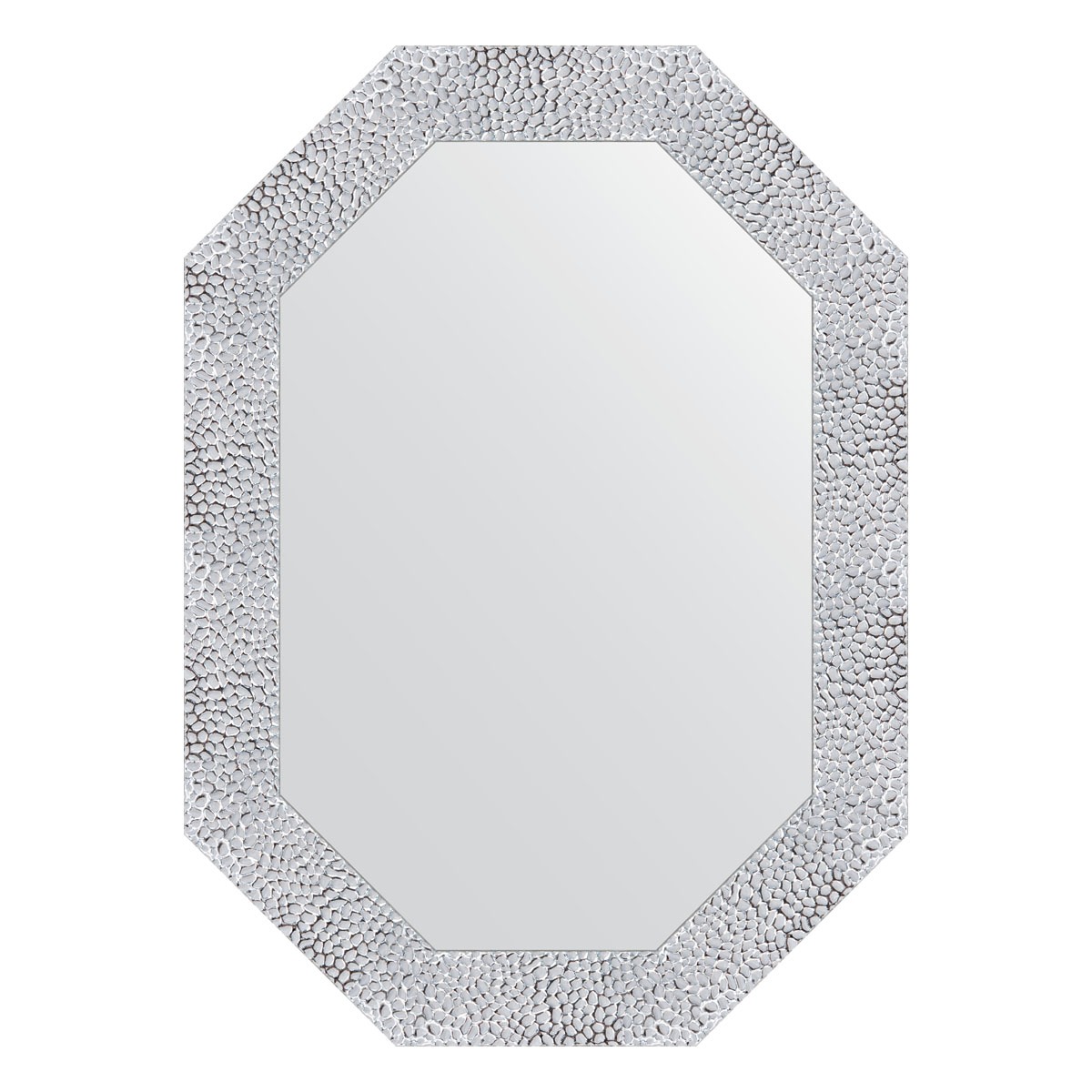 Зеркало в багетной раме Evoform чеканка белая 70 мм 52x72 см зеркало в багетной раме evoform чеканка белая 70 мм 57x72 см