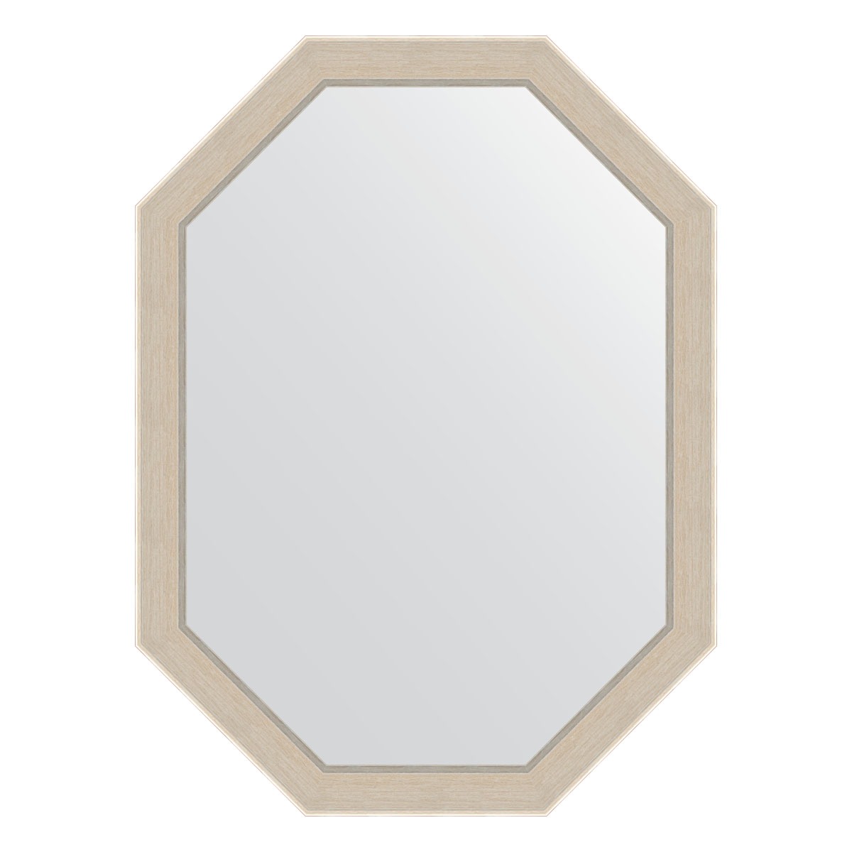 Зеркало в багетной раме Evoform травленое серебро 52 мм 59x79 см