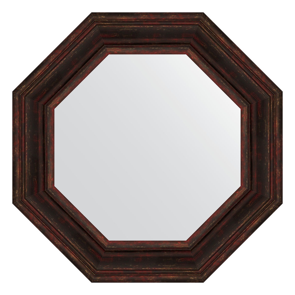 Зеркало в багетной раме Evoform темный прованс 99 мм 64x64 см