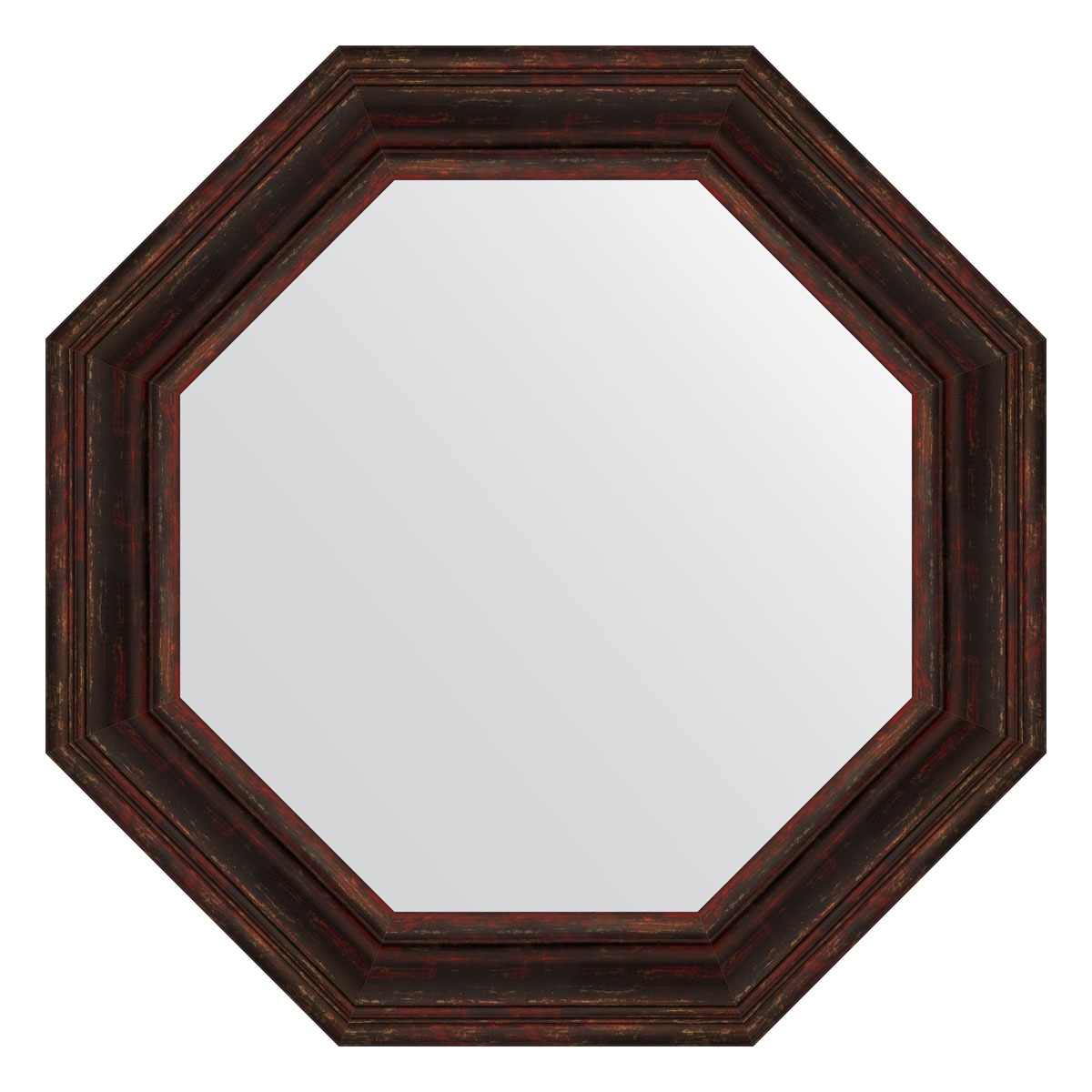 Зеркало в багетной раме Evoform темный прованс 99 мм 74x74 см