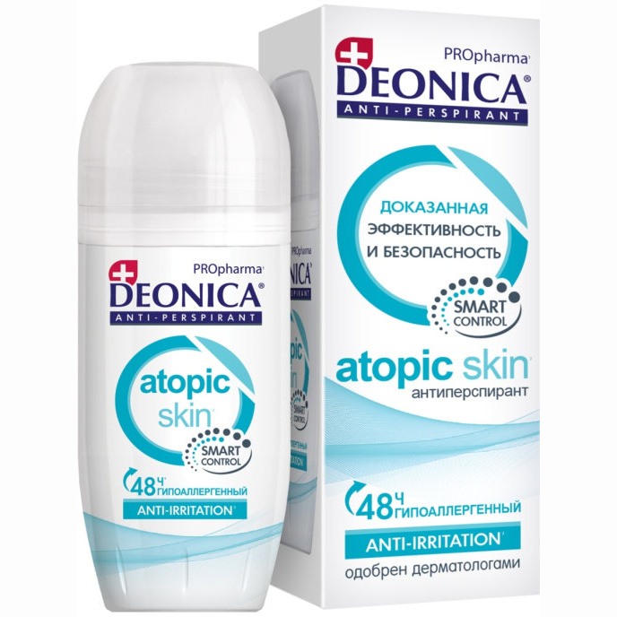 Антиперспирант Deonica PROpharma Atopic skin роликовый 50 мл антиперспирант axe night 150 мл
