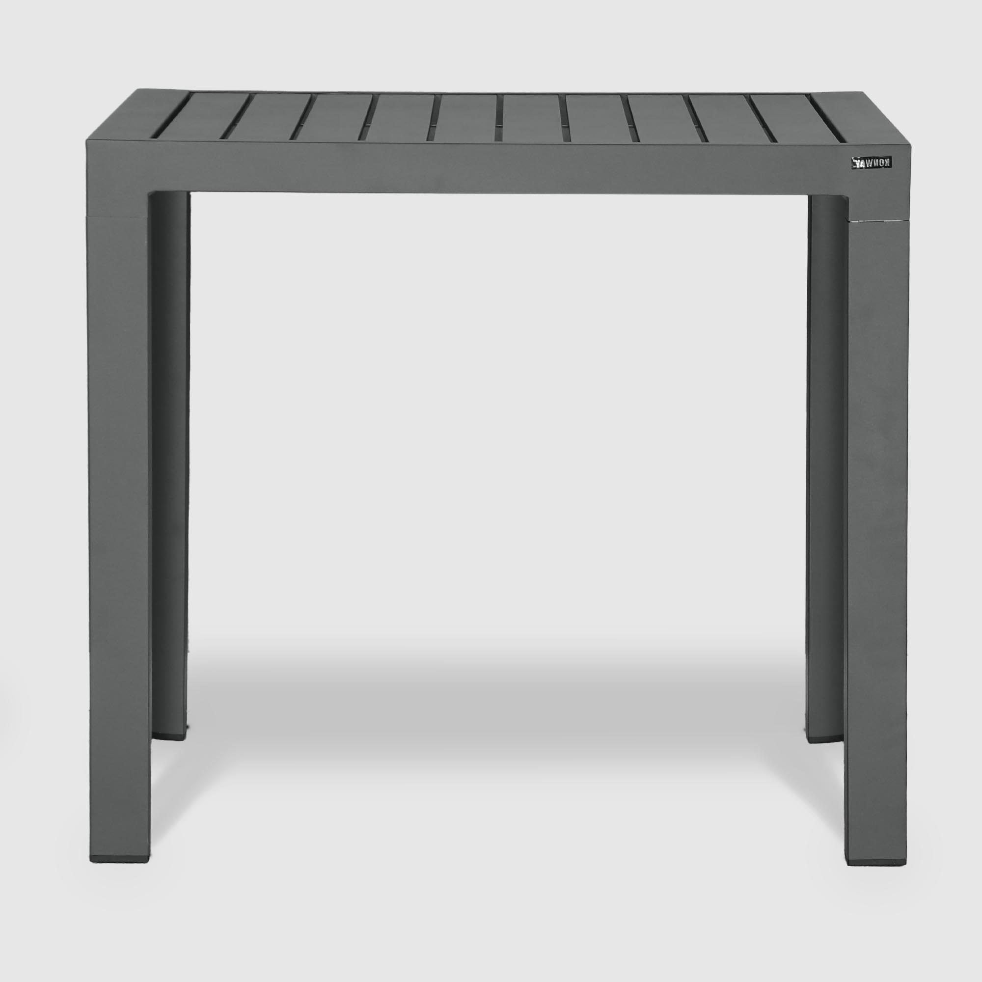 Стол Konway CTO20-S1 80x80 см антрацит, цвет серый - фото 3