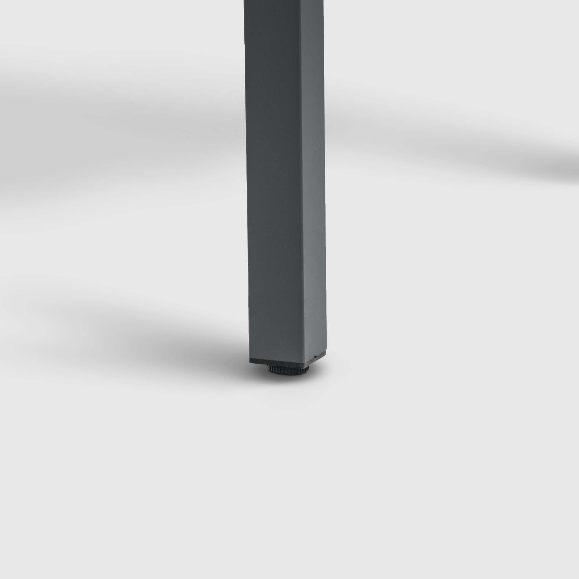 Стол Konway 80х80 см антрацит, цвет серый - фото 6