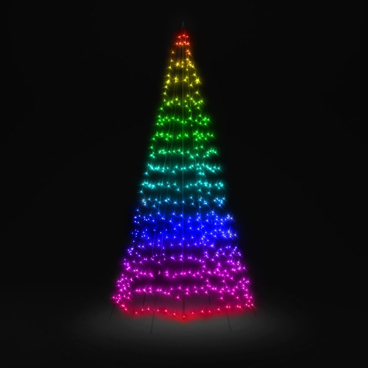 Гирлянда электрическая Twinkly Light Tree 450 led 3 м, цвет черный - фото 1