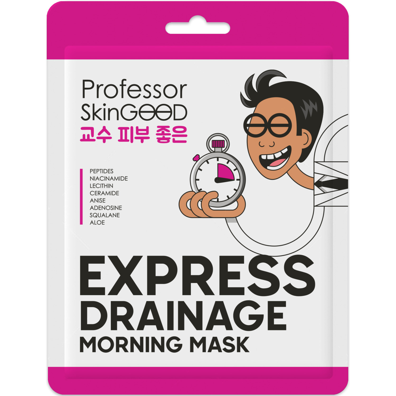 Маска для лица Professor SkinGood утренняя против отечности 1 шт маска для лица japan gals pure5 essential с коллагеном 1шт