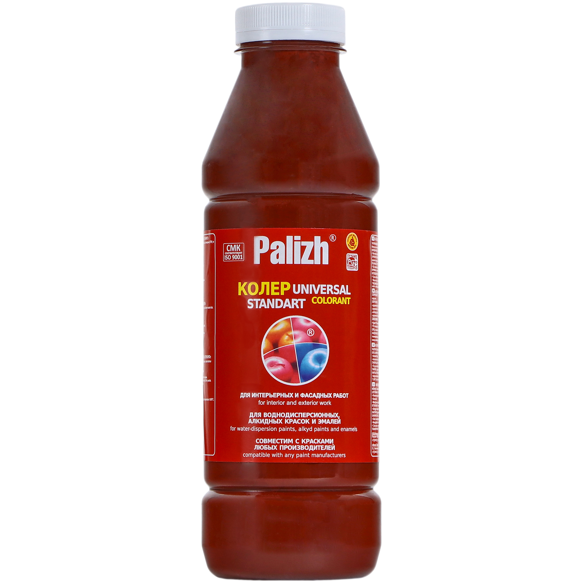 Паста универсальная колеровочная Palizh шоколад - 900 мл паста универсальная колеровочная palizh оранжевый 900 мл