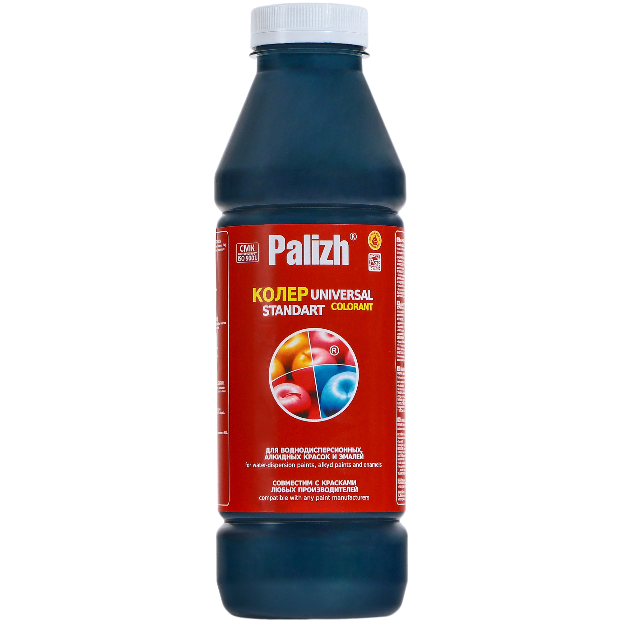 Паста универсальная колеровочная Palizh аквамарин - 900 мл паста универсальная колеровочная palizh оранжевый 900 мл