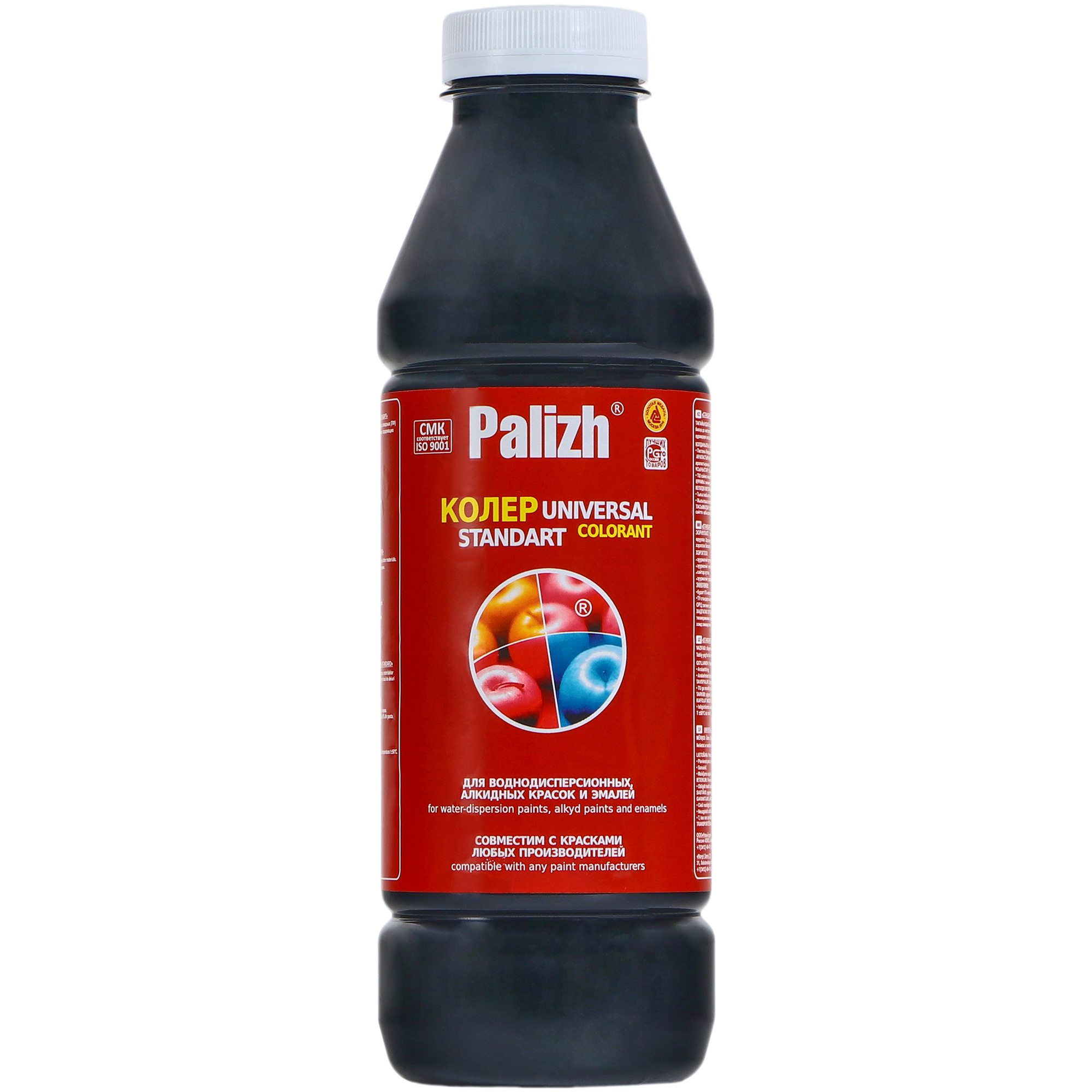 Паста универсальная колеровочная Palizh графит - 900 мл паста универсальная колеровочная palizh салатный 100 мл